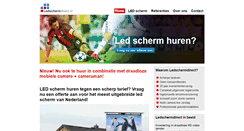 Desktop Screenshot of ledschermdirect.nl