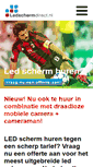 Mobile Screenshot of ledschermdirect.nl
