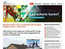 Tablet Screenshot of ledschermdirect.nl